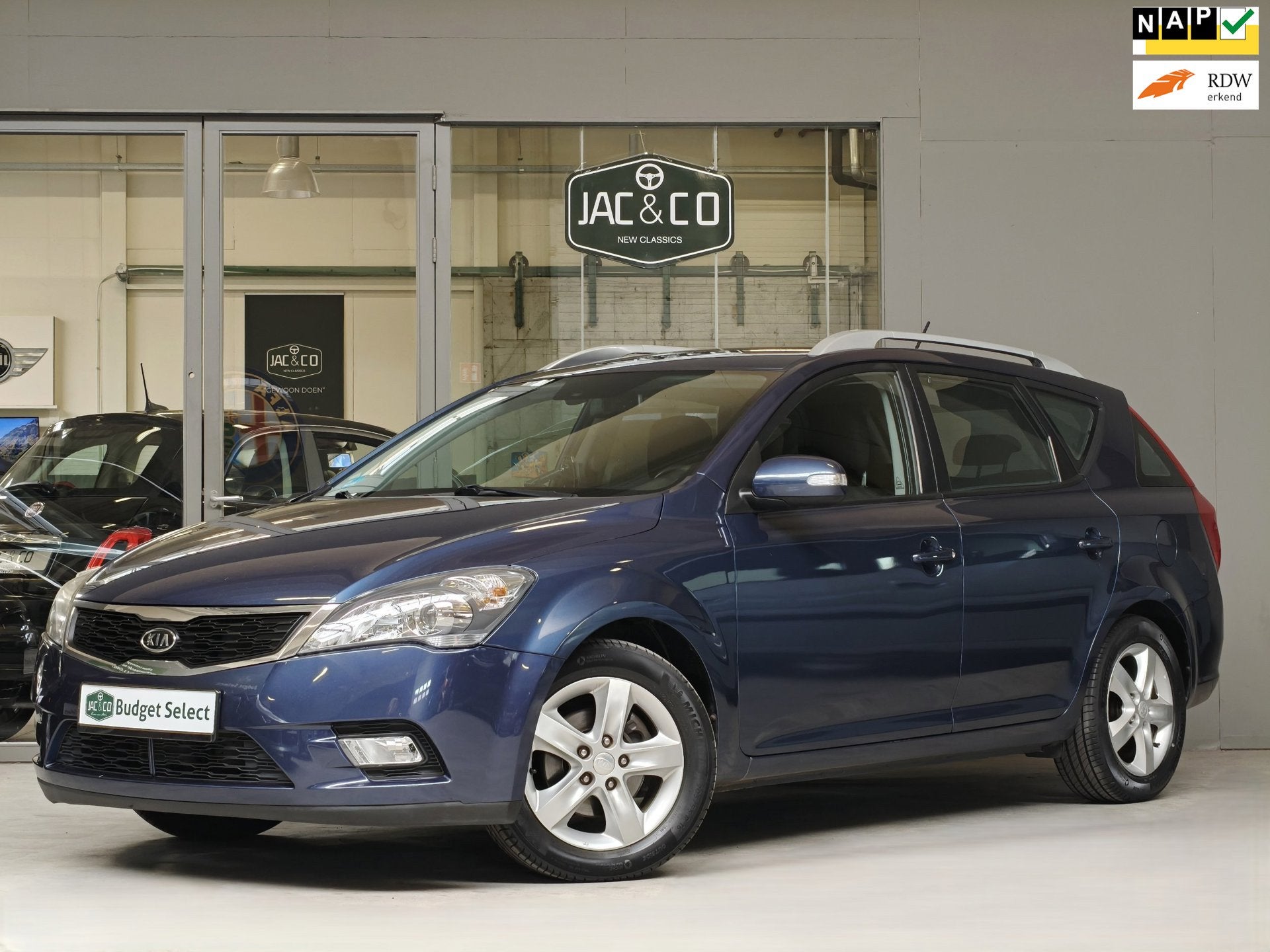 Kia Cee'd Sporty Wagon 1.4 X-ecutive 15x Dealerservice gehad, Auto's, Voorwielaandrijving, Stof, Gebruikt, Zwart