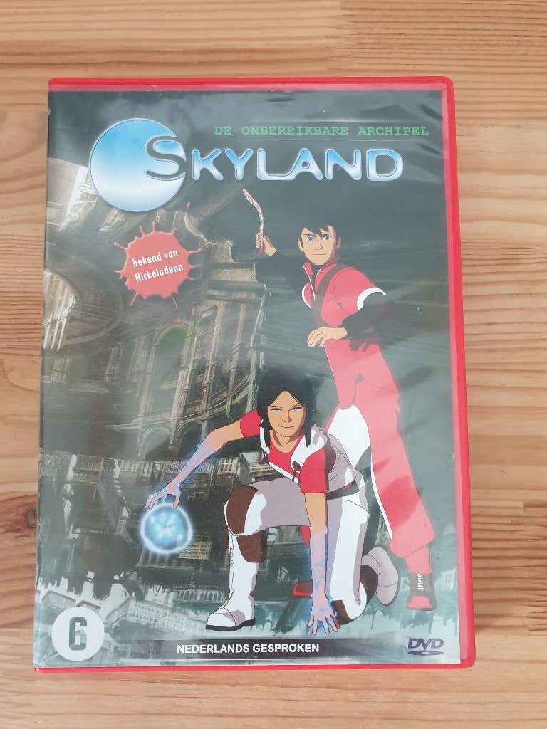 DVD - Skyland - De Onbereikbare Archipel, Gebruikt, Tekenfilm, Ophalen of Verzenden, Alle leeftijden
