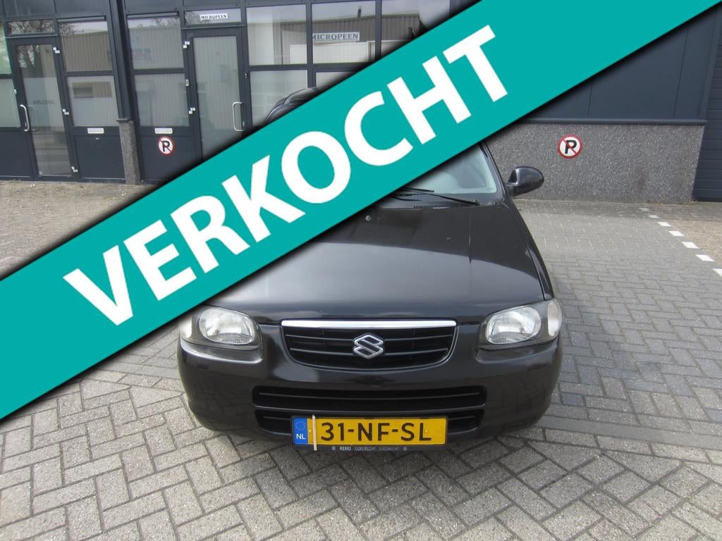 Suzuki Alto 1.1 GLS 2003 146.000KM Automaat NAP! APK!, Auto's, Suzuki, 4 cilinders, Zwart, Origineel Nederlands, Bedrijf