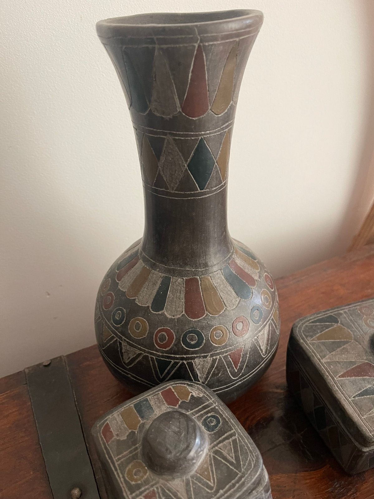 Mexicanse set antique, Antiek en Kunst, Antiek | Vazen, Ophalen