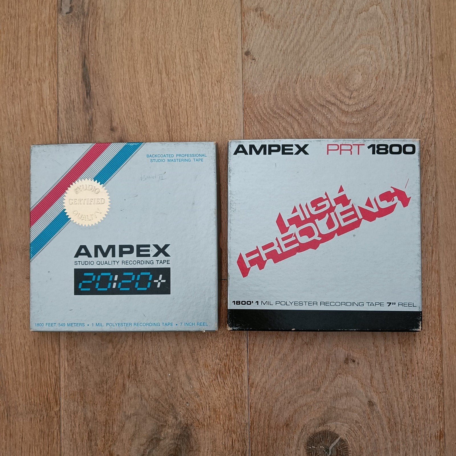 Ampex PRT 1800 en 20:20+ Studio Recording Tapes, Ophalen of Verzenden, Onderdeel, Met banden