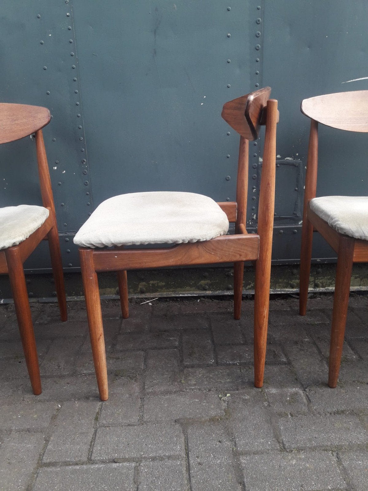 kofod Larsen stoelen voor G plan, Ophalen, Bruin, Vier