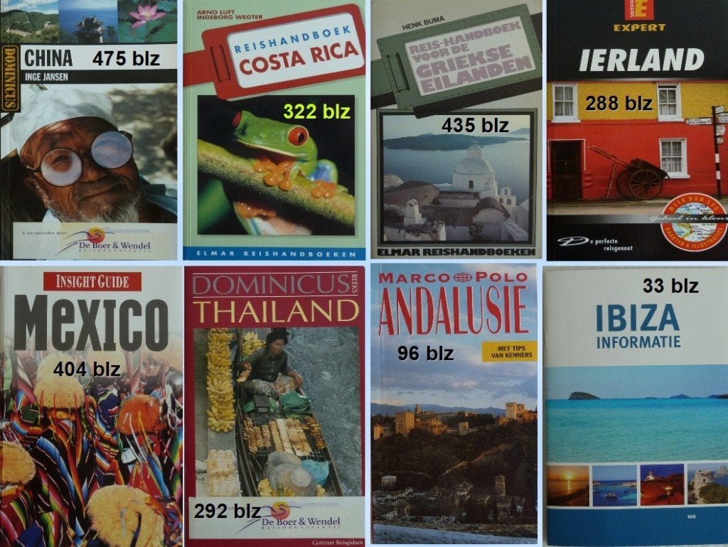 diverse reishandboeken, Boeken, Overige merken, Europa, Ophalen of Verzenden, Zo goed als nieuw