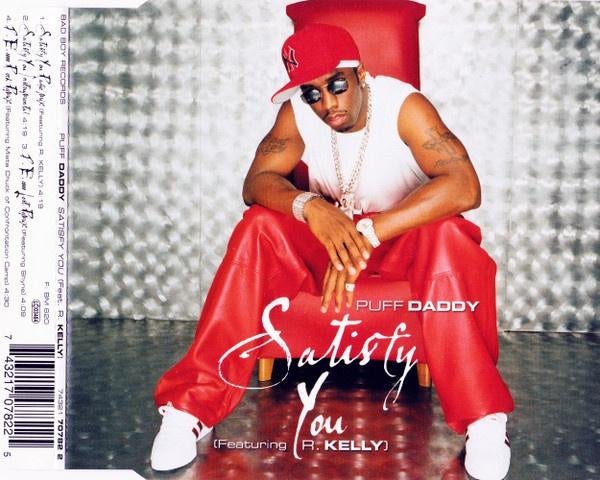 PUFF DADDY CD SINGLE SATISFY YOU + R KELLY, Ophalen of Verzenden, Zo goed als nieuw, Pop