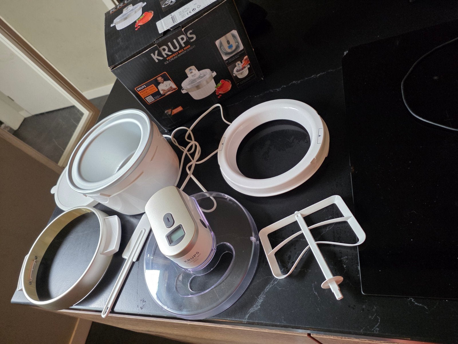 Krups Perfect Mix 9000 IJsmachine GVS241, Ophalen of Verzenden, Zo goed als nieuw