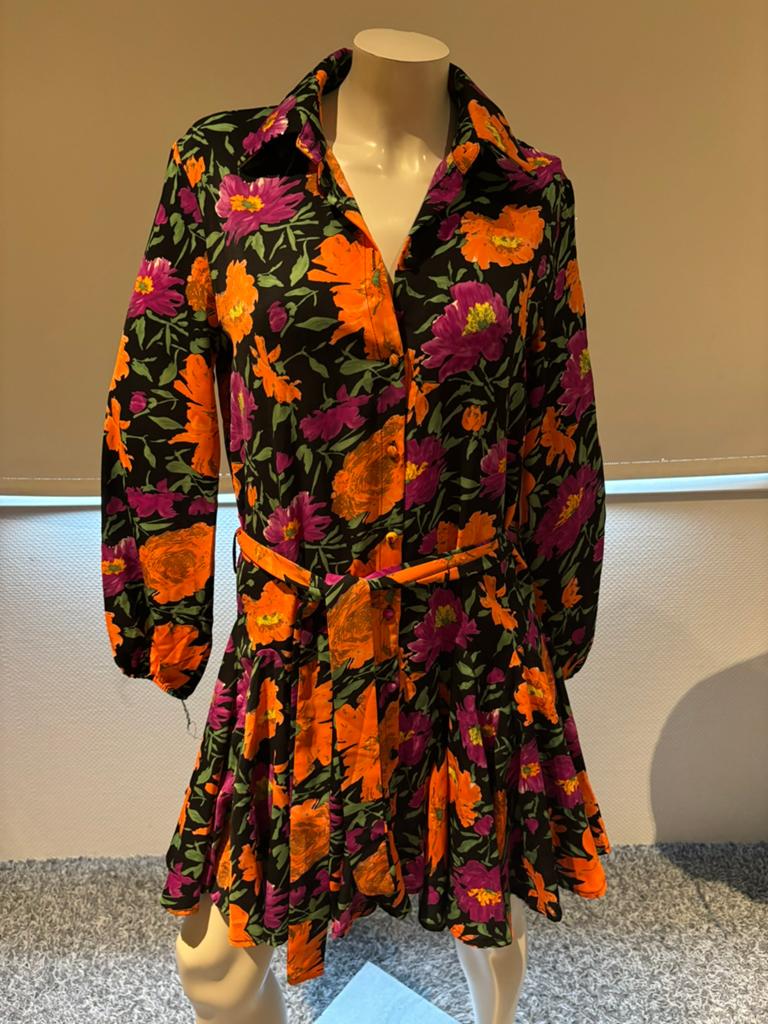 Ivivi blouse jurkje maat s nieuw, Maat 38/40 (M), Oranje, Ophalen of Verzenden, Zo goed als nieuw