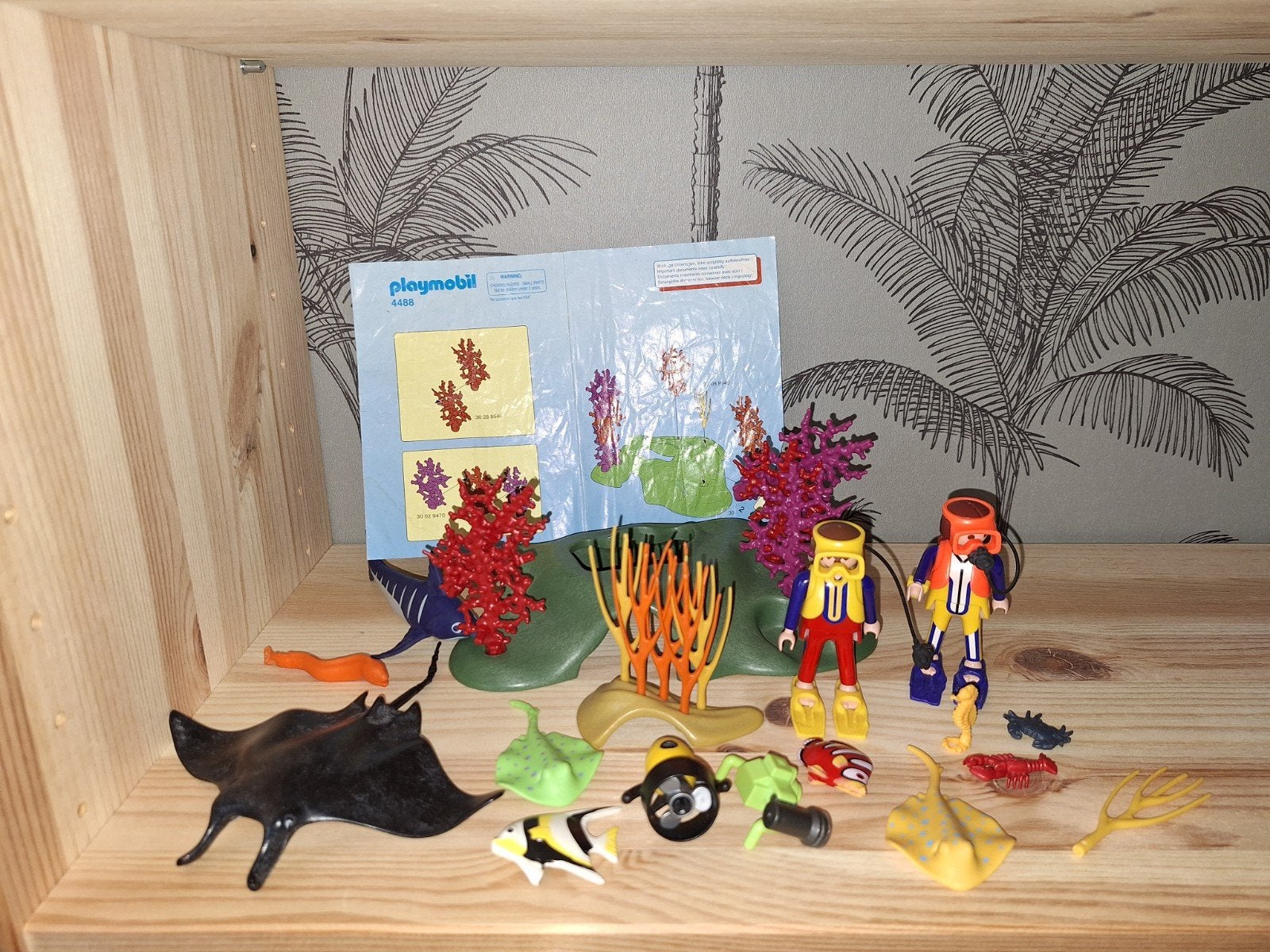 Playmobil 4488 Koraalrif met duikers en zeedieren, Kinderen en Baby's, Speelgoed | Playmobil, Complete set, Overige typen, Ophalen of Verzenden