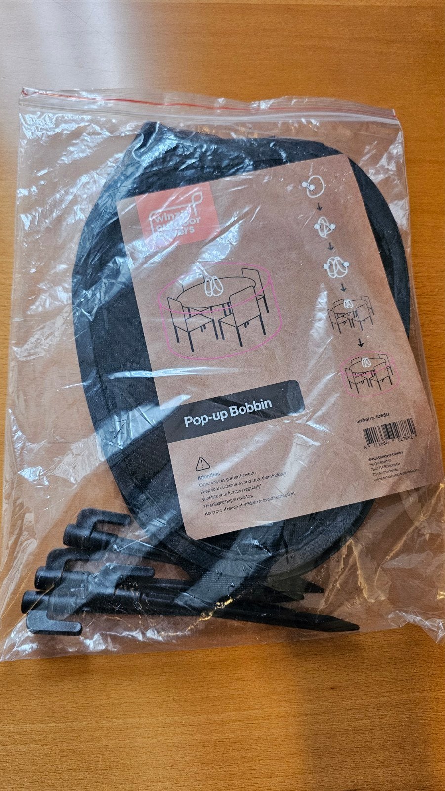 Winza Pop-up Bobbin voor Tuinmeubelhoes, Ophalen of Verzenden, Nieuw