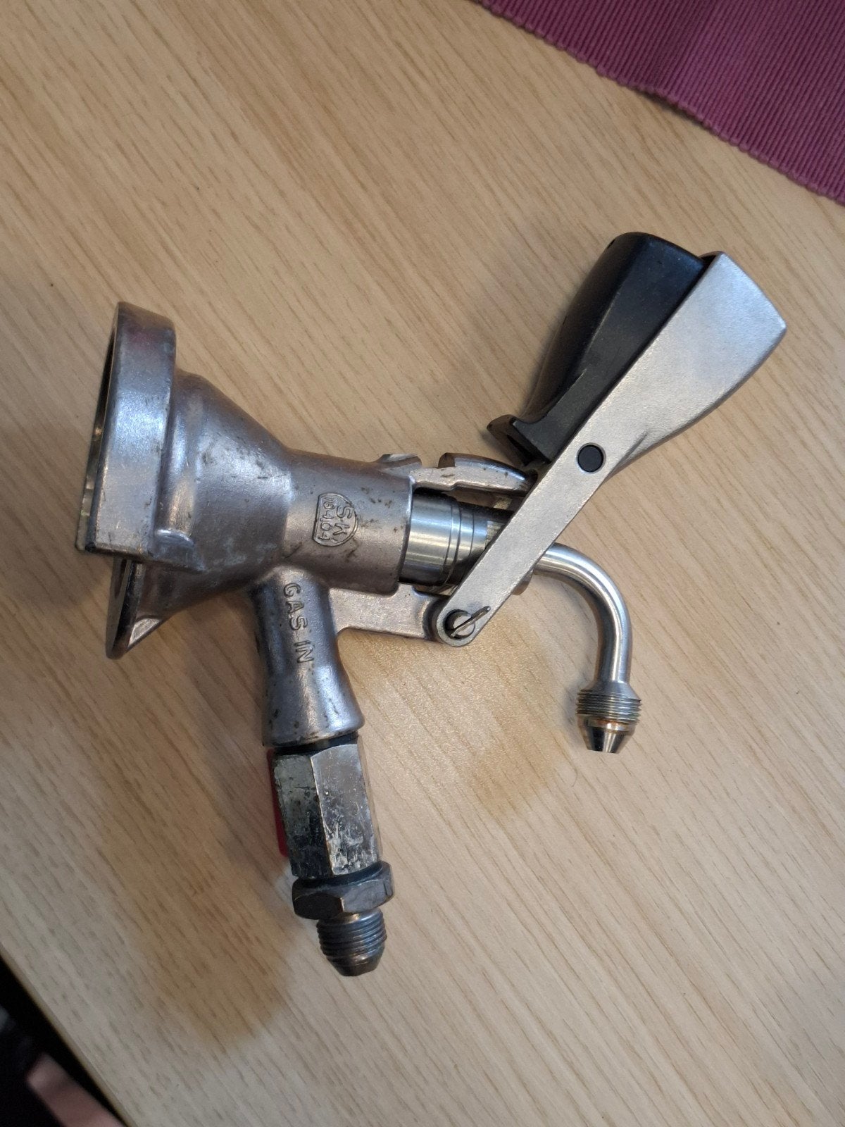 Fustkoppeling - Gebruikt, Verzamelen, Biermerken, Ophalen of Verzenden, Gebruikt, Overige merken