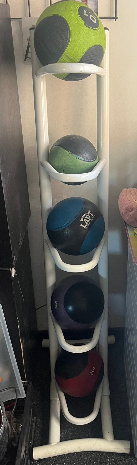 Medicin ballenrek, Ophalen, Gebruikt, Fitnessbal