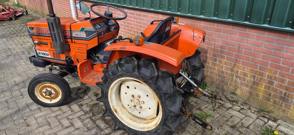 Hinomoto E1802 tractor, Gebruikt, Tot 2500, Tot 80 Pk, Ophalen