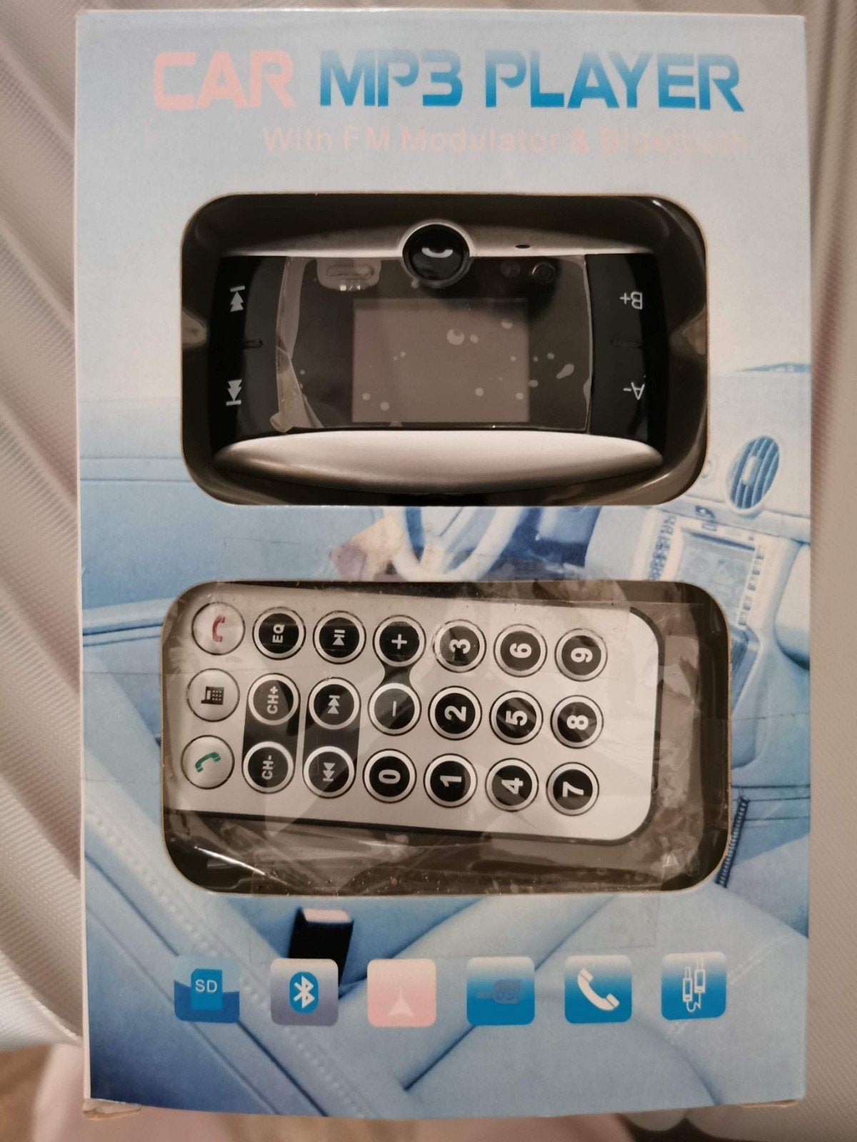 Mp3 speler auto FM Bluetooth nieuwe, Ophalen, Nieuw