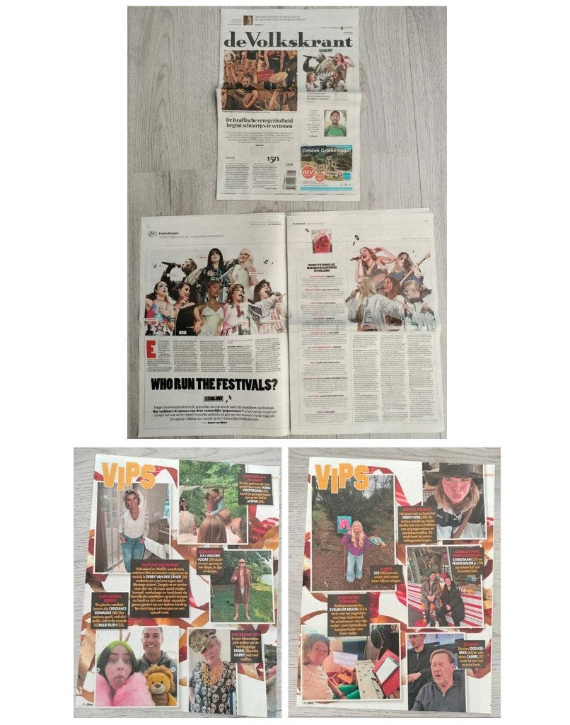 Billie Eilish & S10 tijdschrift en krantenartikelen, Verzamelen, Verzenden, Zo goed als nieuw, Boek, Tijdschrift of Artikel