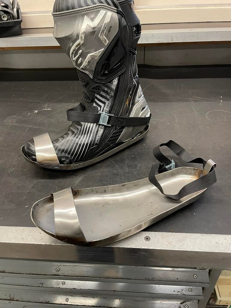 Steelshoe speedway flattrack, Motoren, Ophalen of Verzenden, Tweedehands, Laarzen