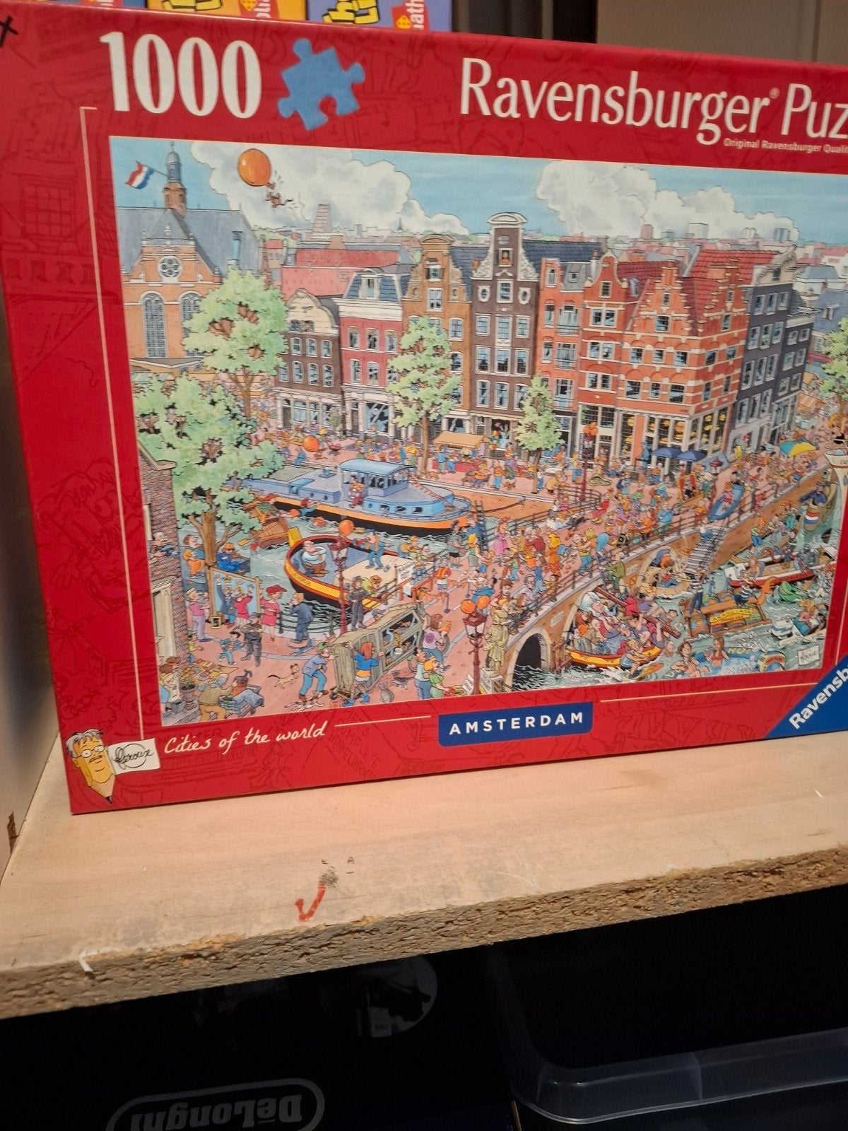 Ravensburger Puzzel Cities of the World 1000 stukjes, Ophalen of Verzenden, 500 t/m 1500 stukjes, Zo goed als nieuw, Legpuzzel