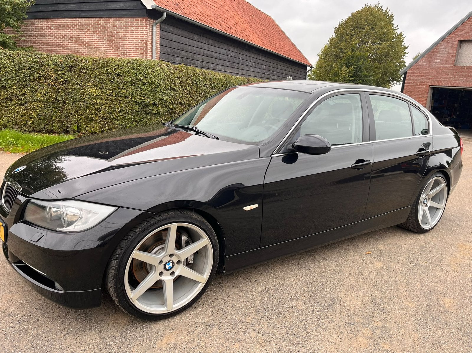 BMW 3-Serie 3.0 D 335 AUT 2007 Zwart, Achterwielaandrijving, 1800 kg, 2993 cc, Zwart