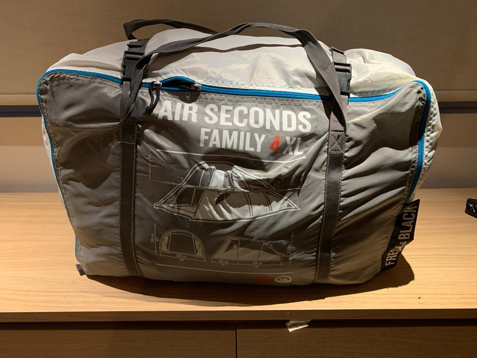 Decathlon Air Seconds Family 4 XL tent, Ophalen, Gebruikt, Tot en met 4