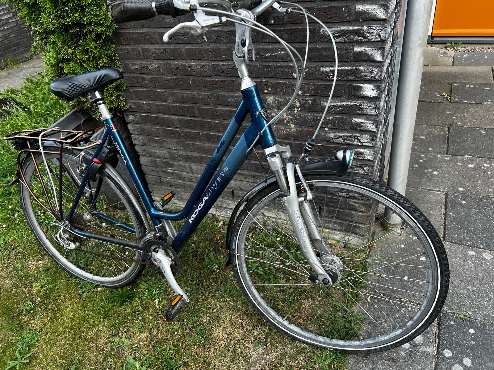 Koga Miyata damesfiets - Heeft liefde en aandacht nodig, Fietsen en Brommers, Fietsen | Dames | Damesfietsen, Velgrem, Versnellingen