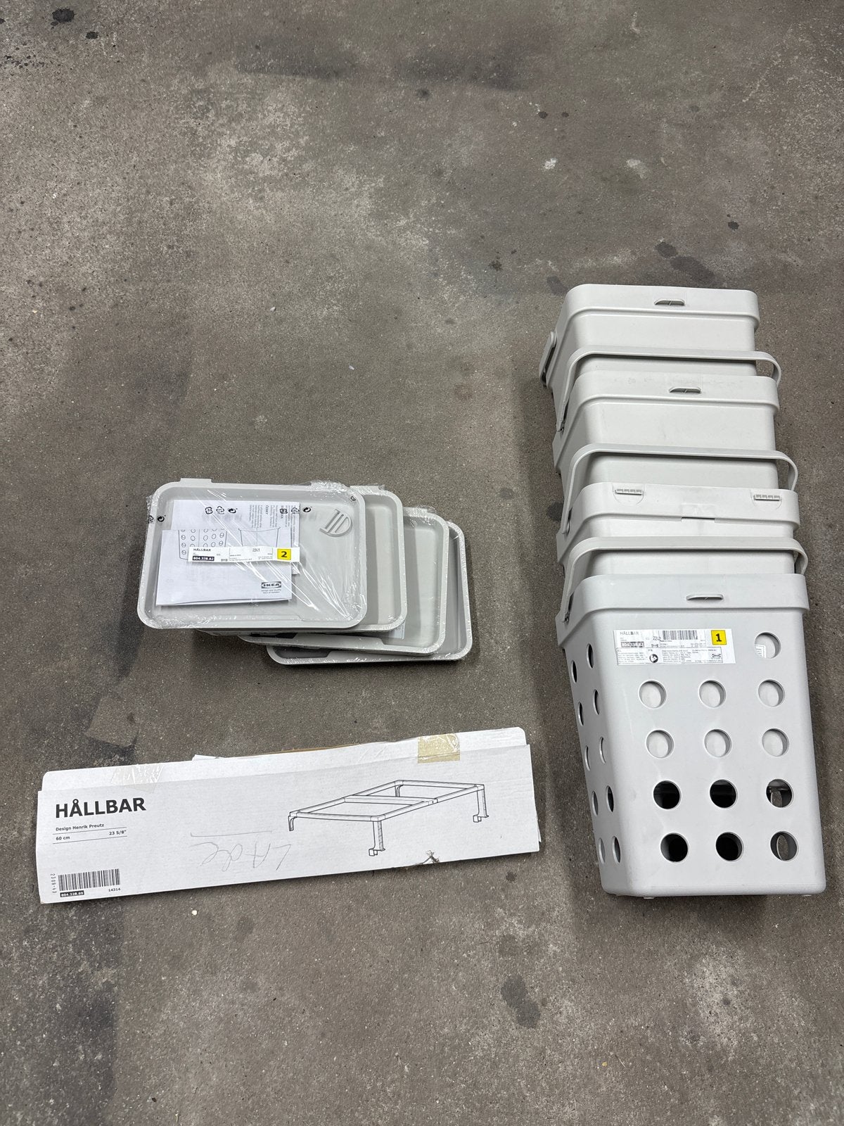 IKEA HÅLLBAR Afvalscheiding Systeem - Nieuw in doos, Nieuw, Kunststof, Ophalen of Verzenden, Modern