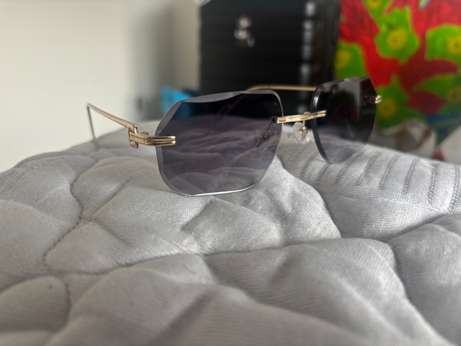 Cartier zonnebril rep, Ophalen of Verzenden, Zo goed als nieuw, Zwart, Overige merken