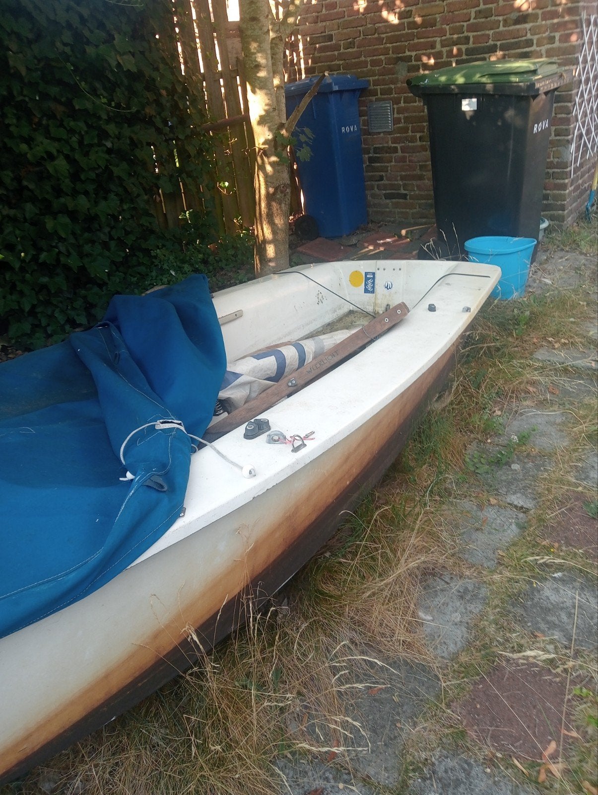 Leuke sloep, Ophalen of Verzenden, Gebruikt, Motor en Techniek, Zeilboot of Motorboot