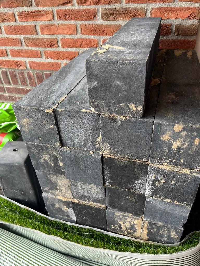 Wallblock 12x12x60 antraciet, Ophalen, Overige materialen, Overige typen, Nieuw