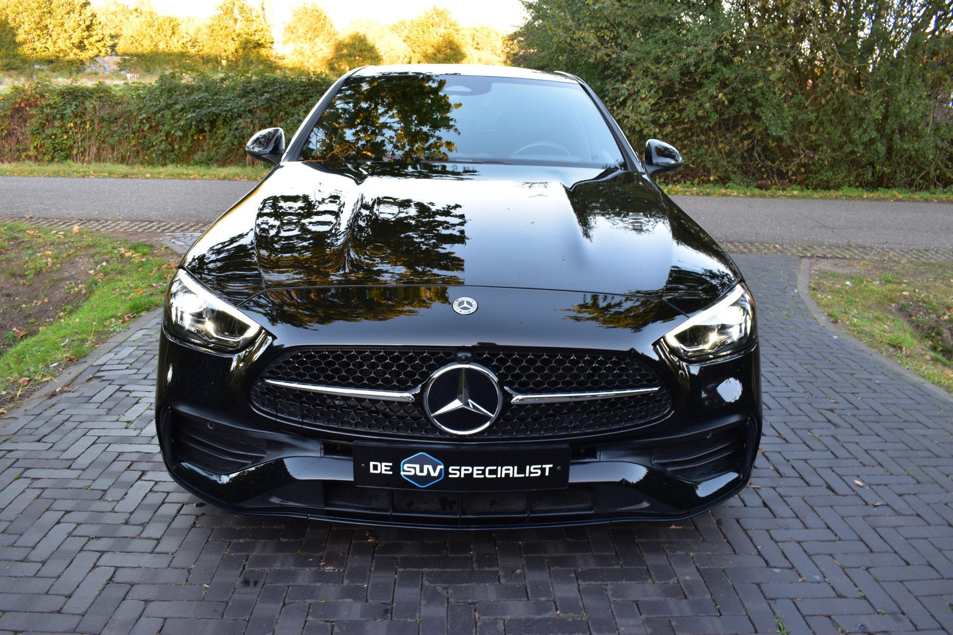 Mercedes-Benz C-Klasse 300 e AMG Line AUT. 36DKM! 313PK FULL, Auto's, Automaat, Dealer onderhouden, Achterwielaandrijving, 4 cilinders