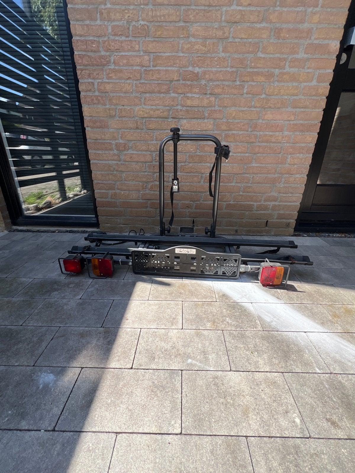 Gebruikte trekhaak fietsendrager voor 2 fietsen, Ophalen, 2 fietsen, Gebruikt, Trekhaakdrager