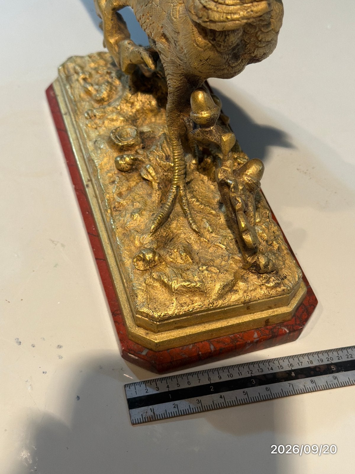 Bronzen Fazant-Sculptuur 1880, Ophalen of Verzenden