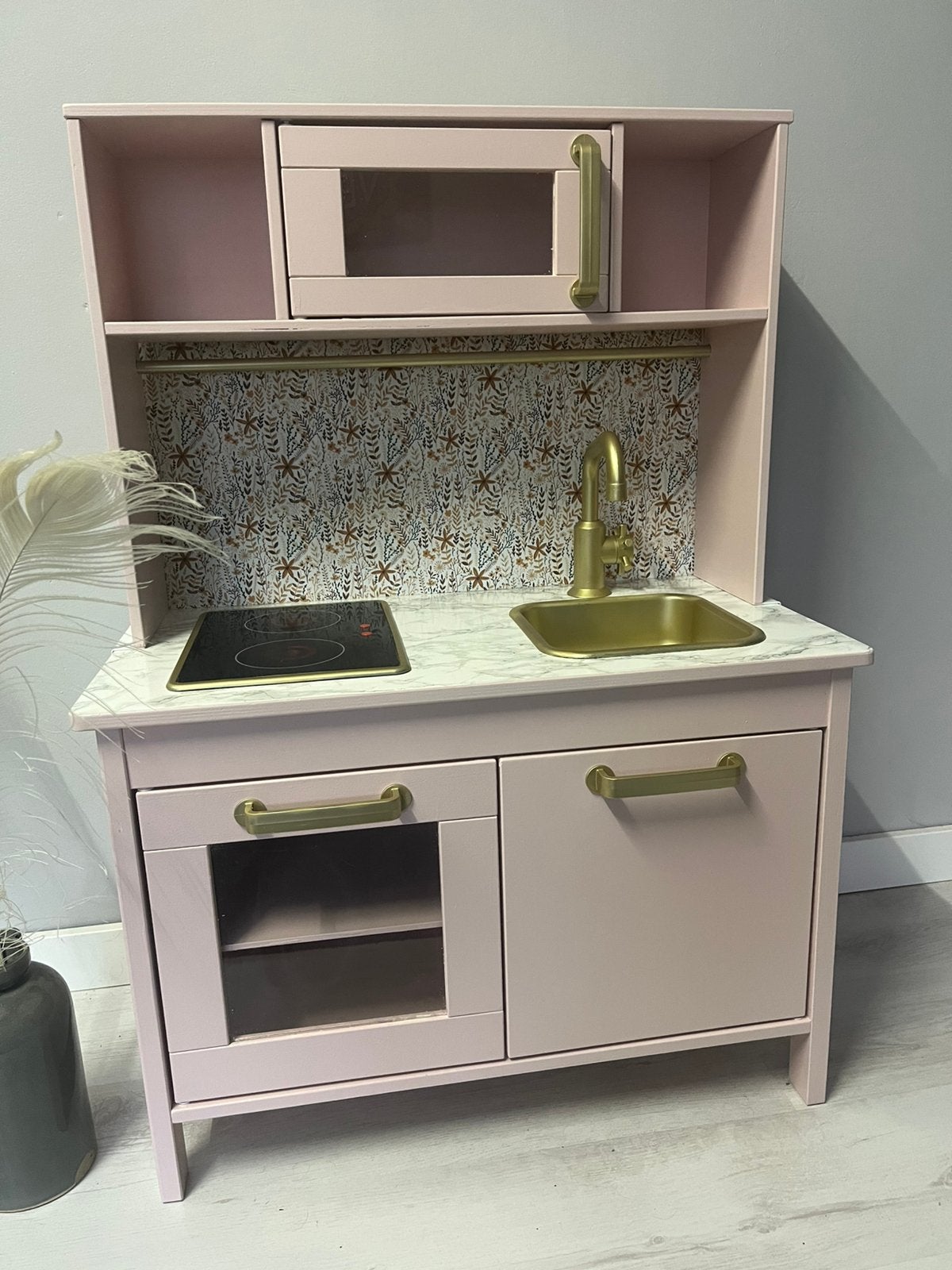 Restyled IKEA Duktig speelkeuken oudroze diverse varianten, Kinderen en Baby's, Speelgoed | Speelkeukens, Ophalen, Zo goed als nieuw