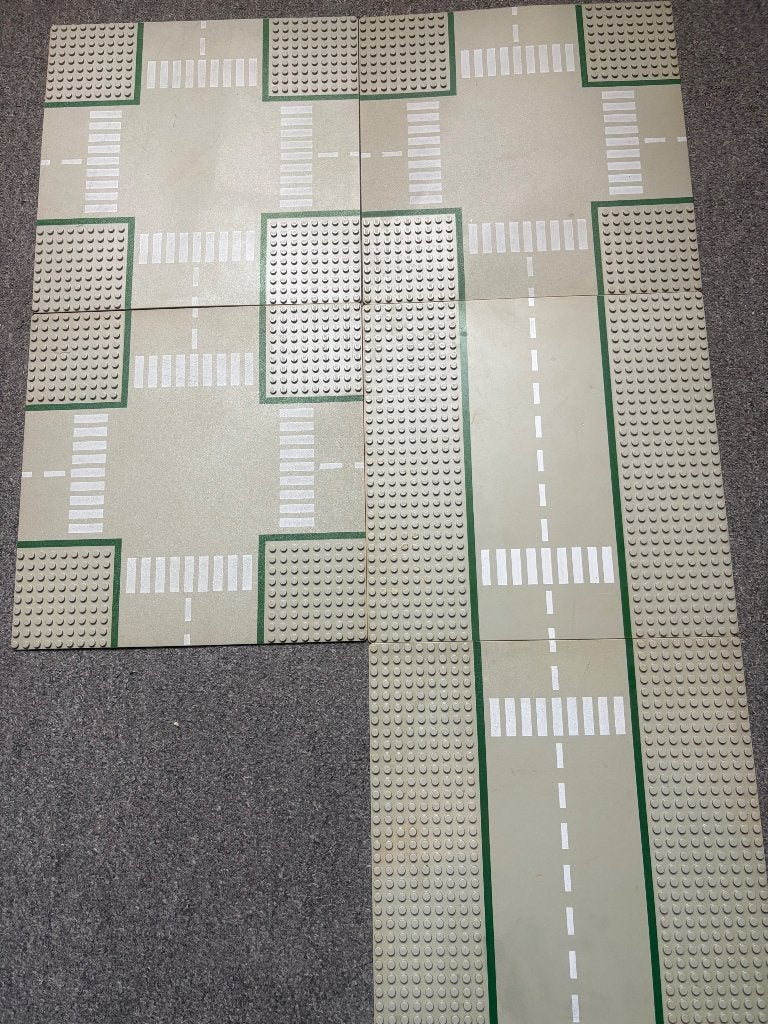 Lego wegenplaten 17 stuks, Ophalen of Verzenden, Gebruikt, Lego