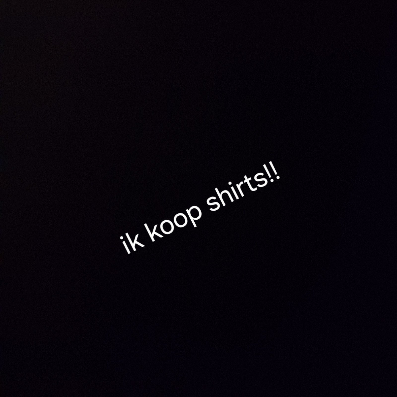 ik koop voetbalshirts, Eén persoon, Cadeaubon