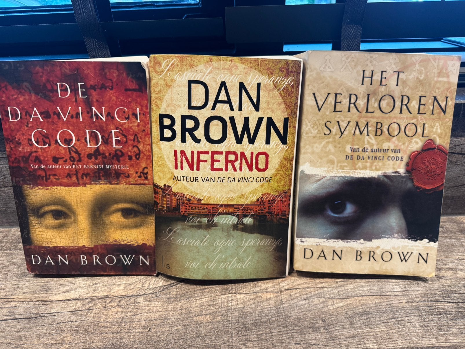 3 boeken van Dan Brown voor €5, Boeken, Ophalen of Verzenden, Gelezen