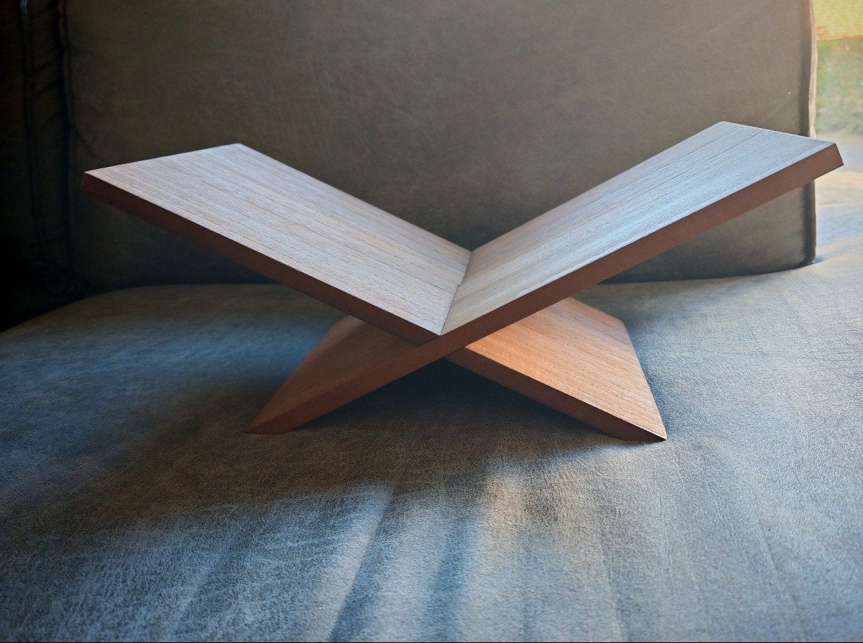 Nieuwe houten boekensteun / boekenstandaard, Hout, Nieuw, Ophalen of Verzenden, Modern