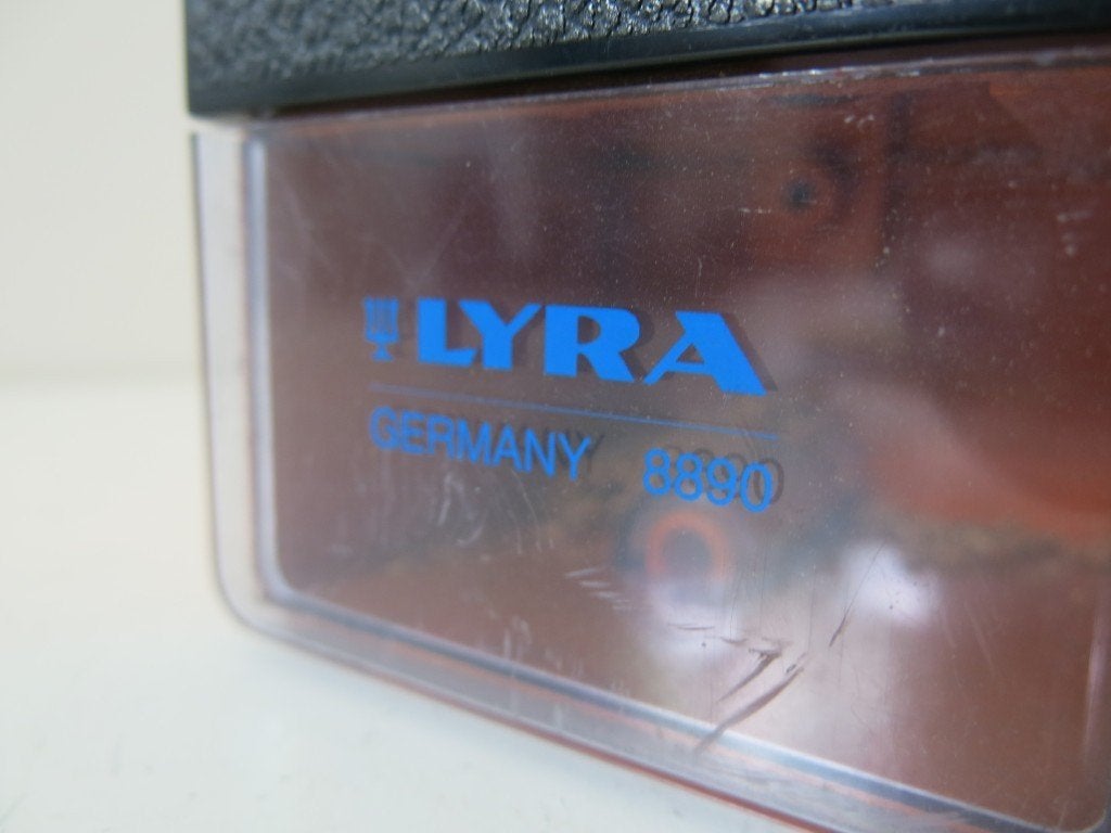 Vintage Lyra 8890 puntenslijper tafelmodel, Ophalen of Verzenden, Gebruikt, Minder dan 700 watt, Haakse handslijpmachine