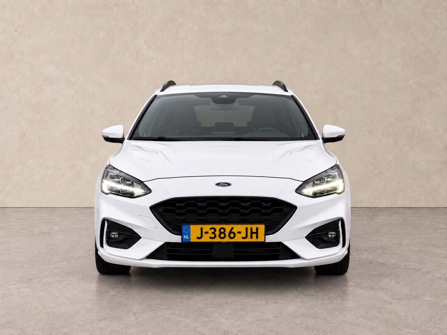 Ford Focus Wagon 1.5 EcoBoost ST Line 150PK+Stoel/Stuur.Verw, Dealer onderhouden, Gebruikt, Euro 6, Leder en Stof