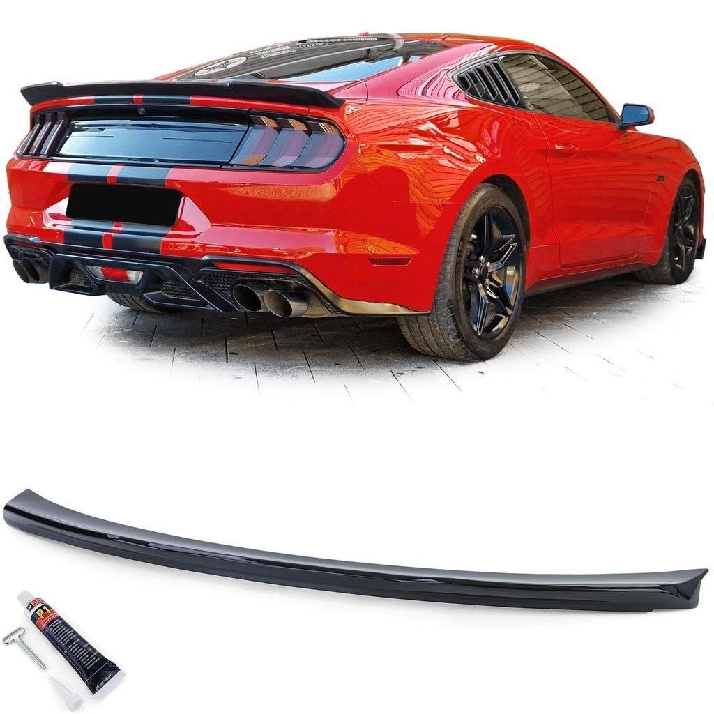Spoiler Achterklep Zwart Voor Ford Mustang Coupe 2014 t/m 20, Verzenden, Automotive Parts, A.parts@hotmail.nl, Trasmolenlaan 12 3447 GZ Woerden