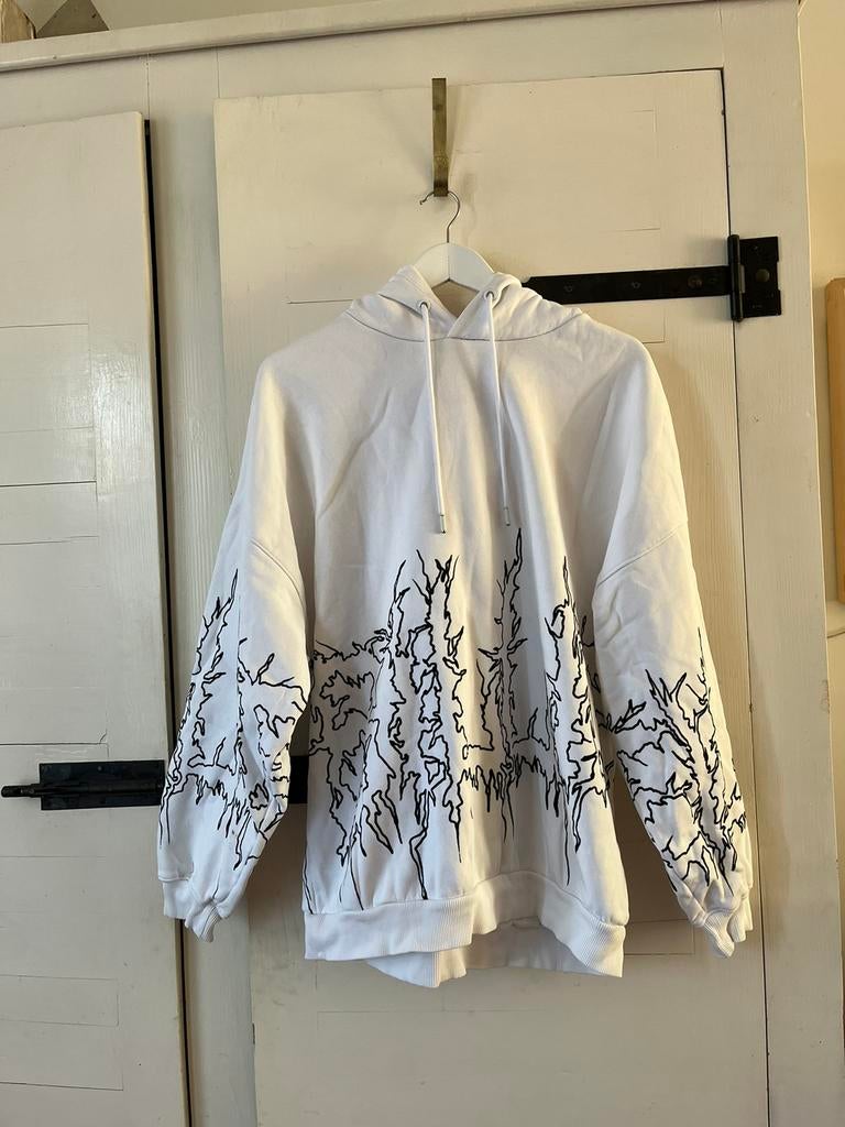 AFGEPRIJSD Hoodie Billie Eilish X Bershka, Ophalen of Verzenden, Zo goed als nieuw, Maat 36 (S)