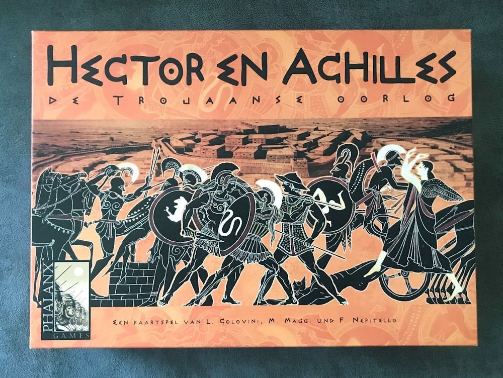 Hector en Achilles: De Trojaanse Oorlog, Een of twee spelers, Ophalen of Verzenden, Gebruikt, Phalanx Games