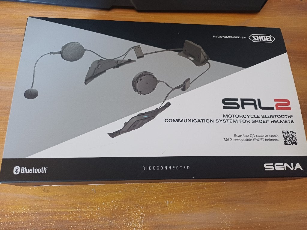 Sena SRL2  (shoei neotec 2 ), Motoren, Ophalen of Verzenden, Gebruikt