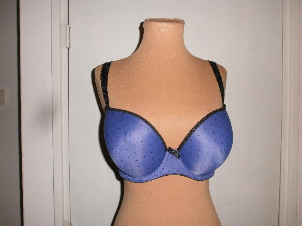 beugelBh maat  75G  voorgevormde cups merk : FREYA , Verzenden, Blauw, BH