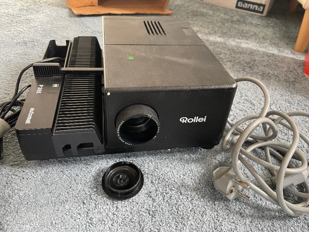 Diaprojector Rollei P355 met sorteer, viewer en framer, Audio, Tv en Foto, Diaprojectors, Ophalen, Gebruikt