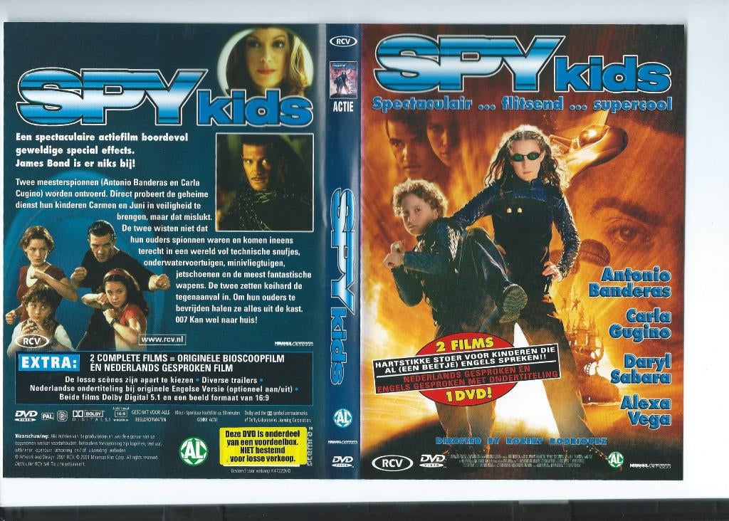 Spy kids, Alle leeftijden, Ophalen of Verzenden, Zo goed als nieuw, Actie