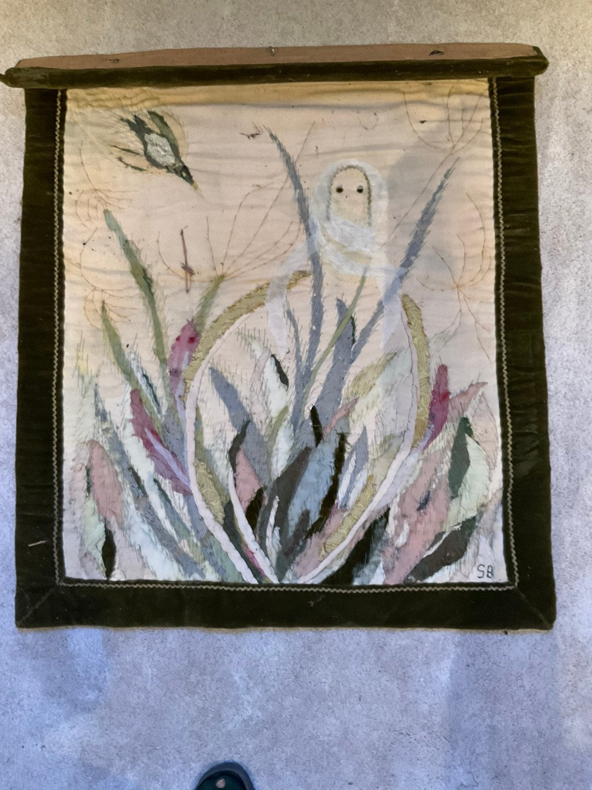 Wandkleden, Ophalen, Abstract, Stilleven, Gesigneerd
