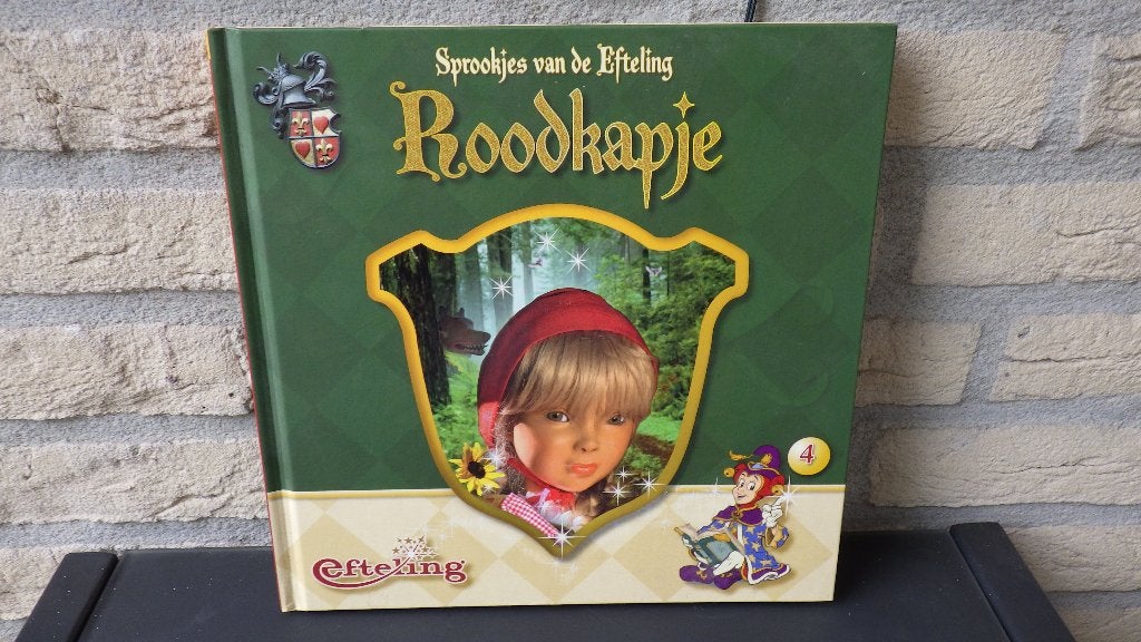 boekje Roodkapje van de Efteling, Verzamelen, Efteling, Ophalen of Verzenden, Gebruikt, Overige typen