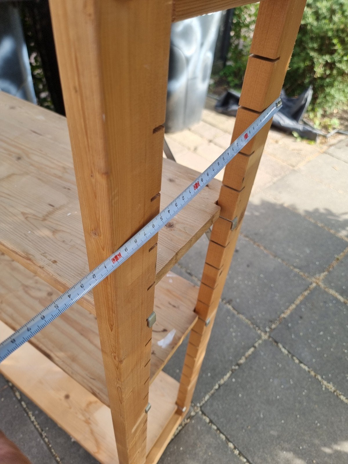 Bruynzeel stellingkast, Ophalen