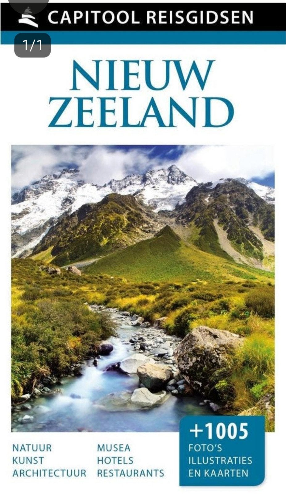 NIEUW-ZEELAND capitool reisgids Nederlands, Capitool, Zo goed als nieuw, Reisgids of -boek, Australië en Nieuw-Zeeland