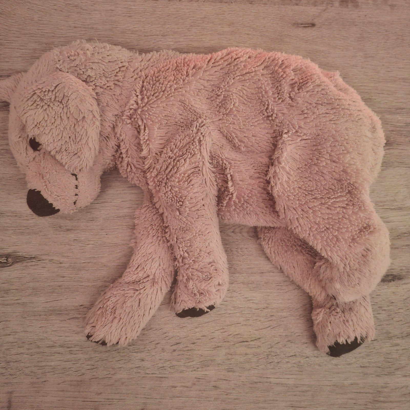 fijne knuffelhond zacht en lief, Gebruikt, Overige merken, Overige karakters, Middelgroot (20 tot 80 cm)