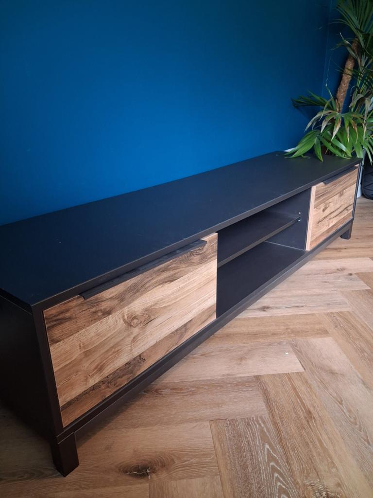 TV Meubel, Huis en Inrichting, Kasten | Televisiemeubels, Gebruikt, Modern, Industrieel, 150 tot 200 cm, Minder dan 100 cm