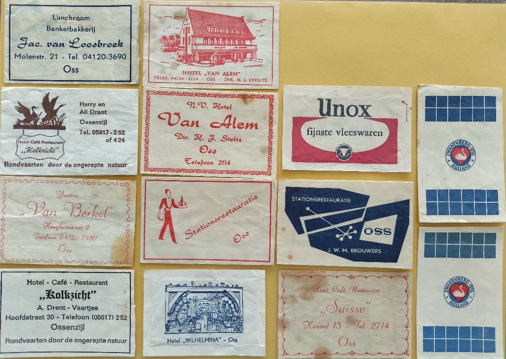 Oss 108, Verzamelen, Verzenden
